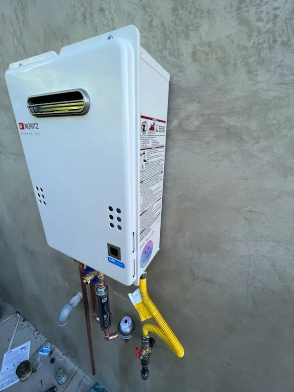 Tankless water heater installation for Kathleen homes